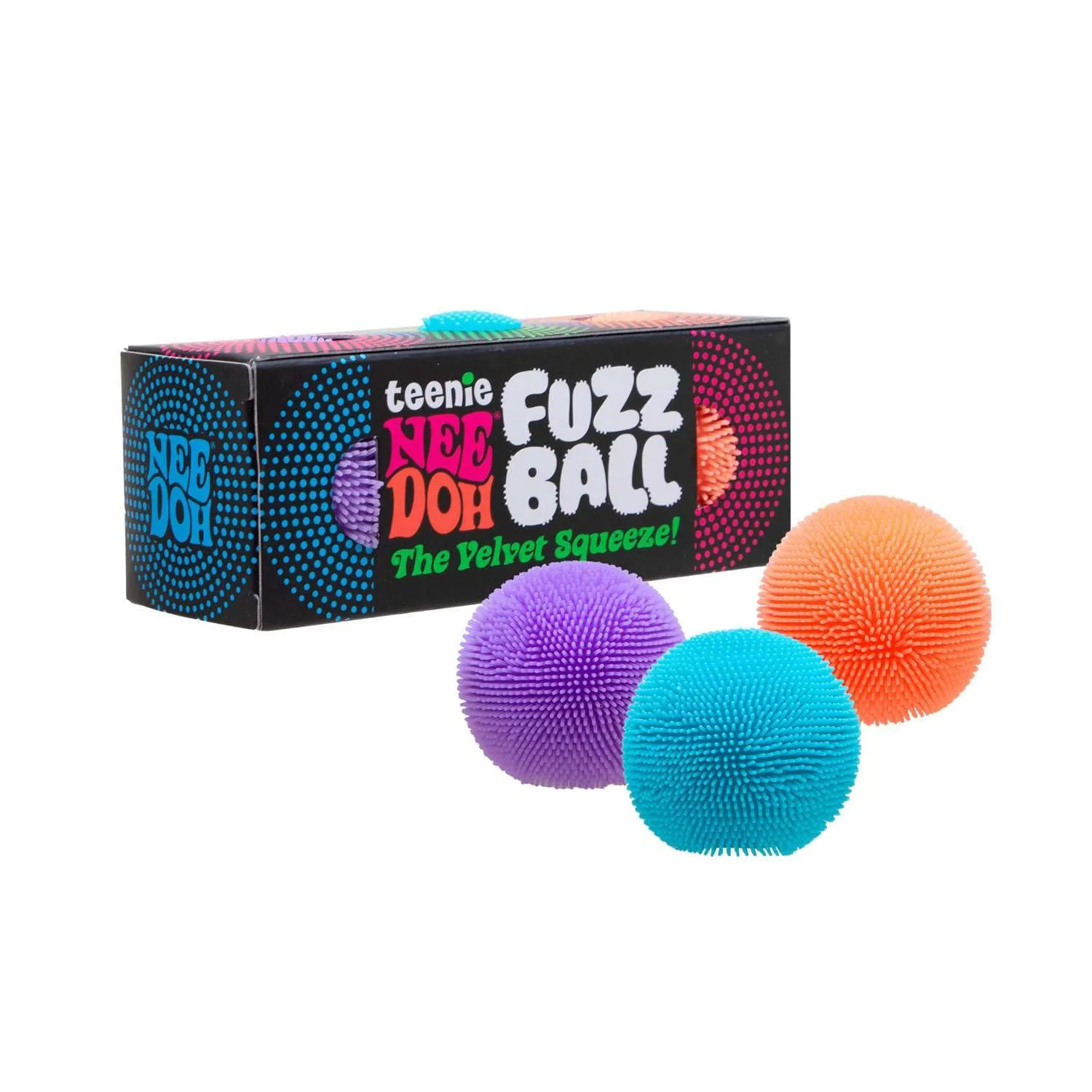 Teenie NeeDoh Fuzz Ball Pack (6) Teenie NeeDoh Fuzz Ball Pack